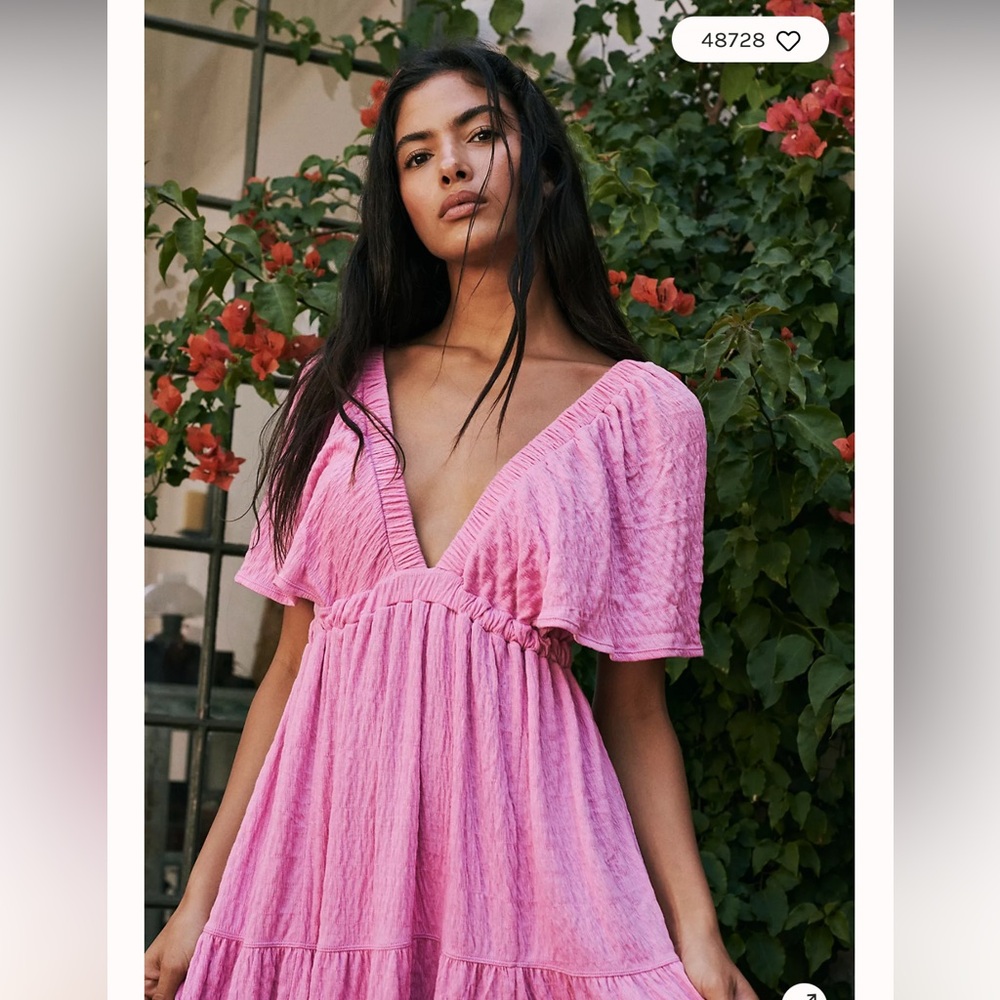 La La Maxi Dress Pink Frosting
